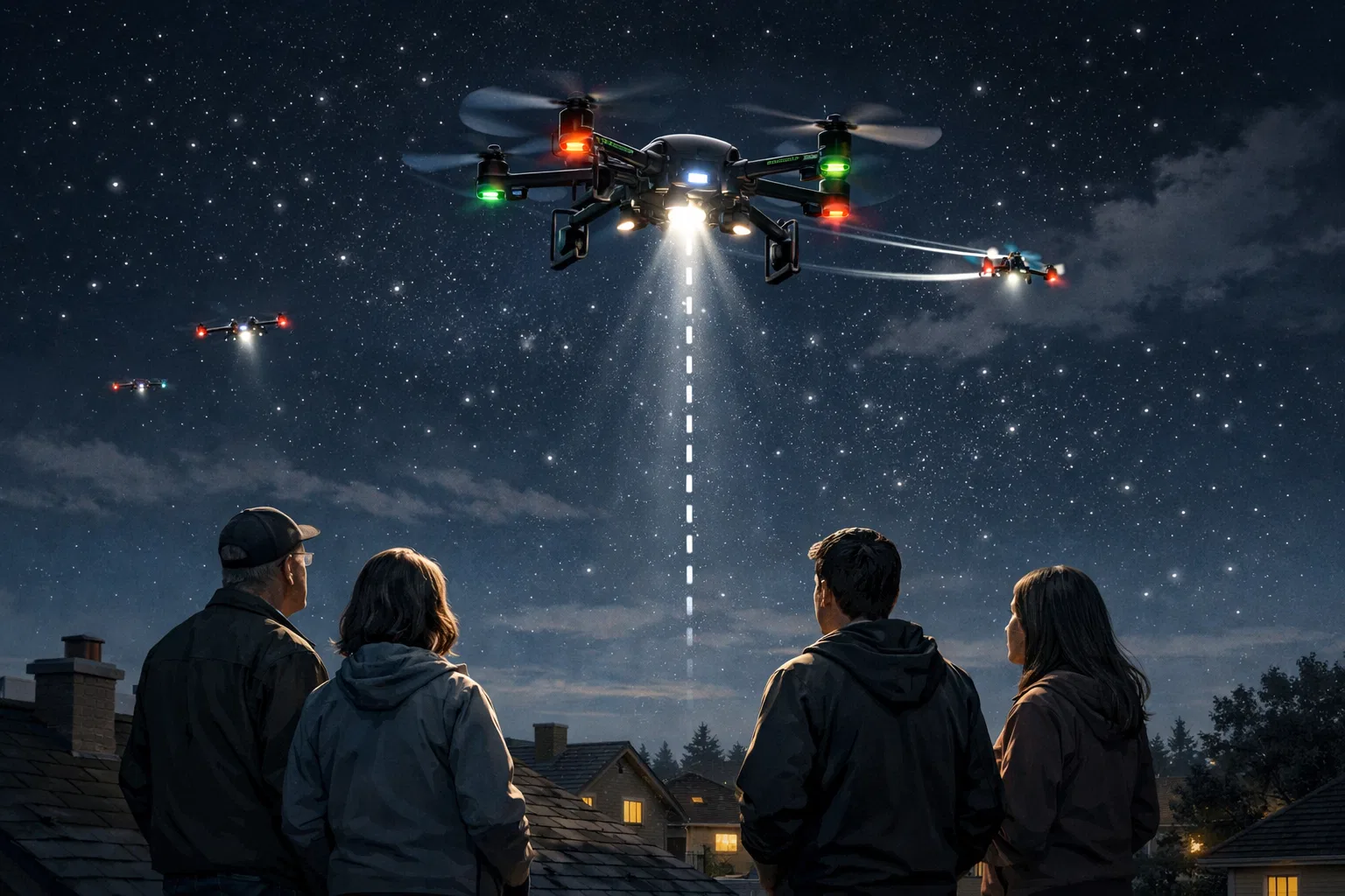 Overview image for When a Drone Becomes a UFO | ifos causes of UFO