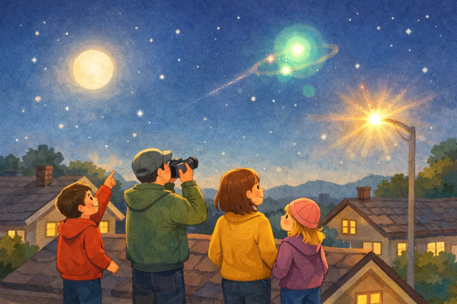 Overview image for When Cameras Invent Extra Lights | ifos causes of UFO