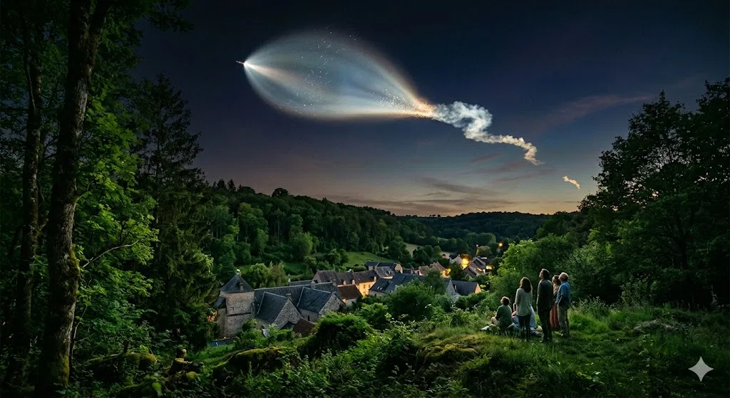Overview image for The Strange Clouds Rockets Leave Behind | ifos causes of UFO