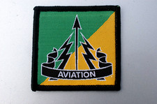 Listing image for BRITISH ARMY - Army Air Corps Aviation Recce - Sew On Patch - No3803