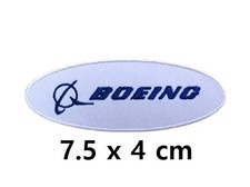 Listing image for Boeing Airplane Aviation Embroidered Badge Patch Iron sew on dress jacket jeans