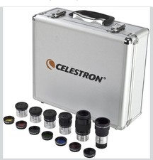 Listing image for Celestron 94303 Eyepiece and Filter Kit - 14 Piece Telescope Accessory Set